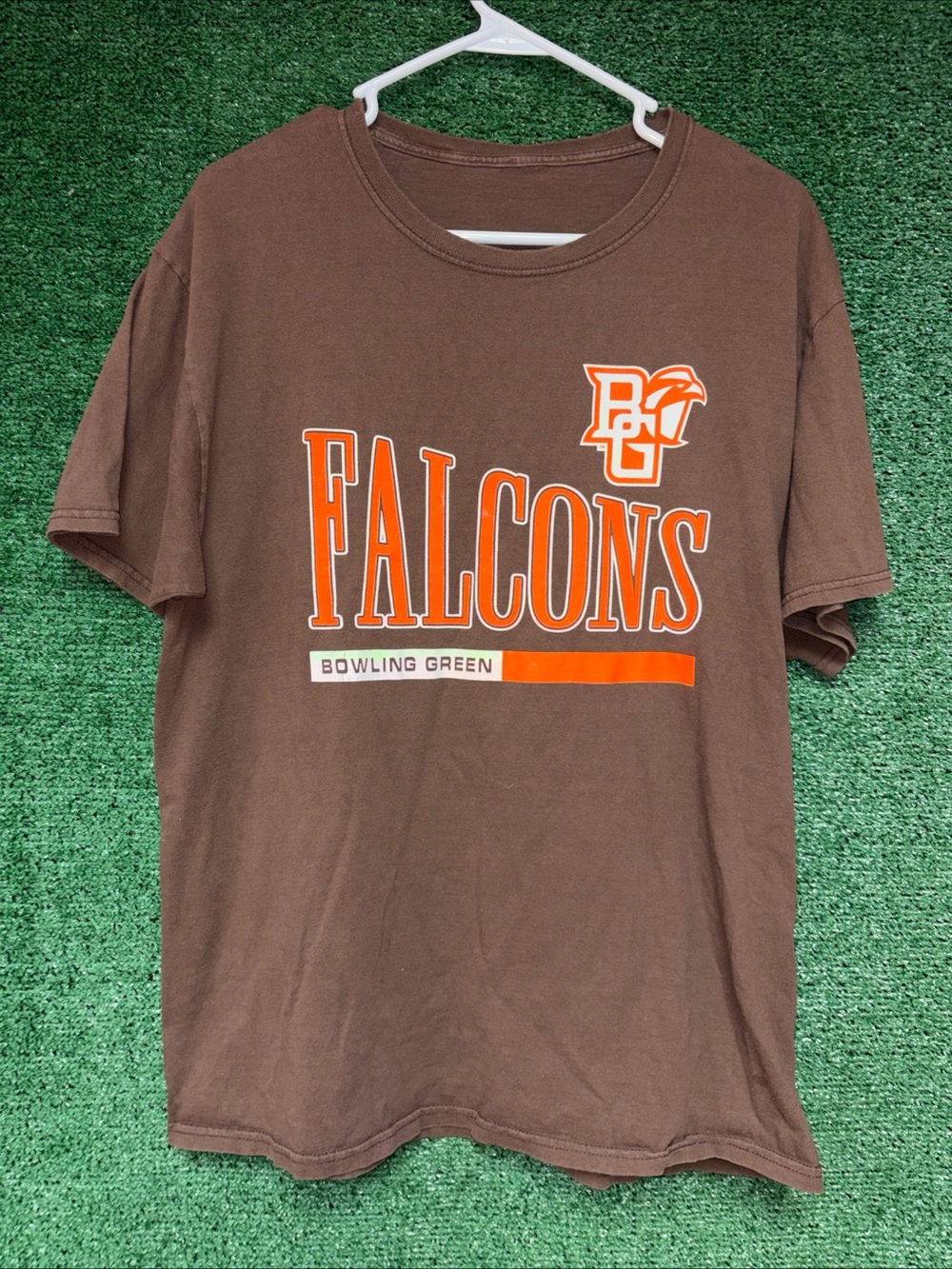 Bowling Green State University Falcons Vintage Y2K Brown Shirt  L